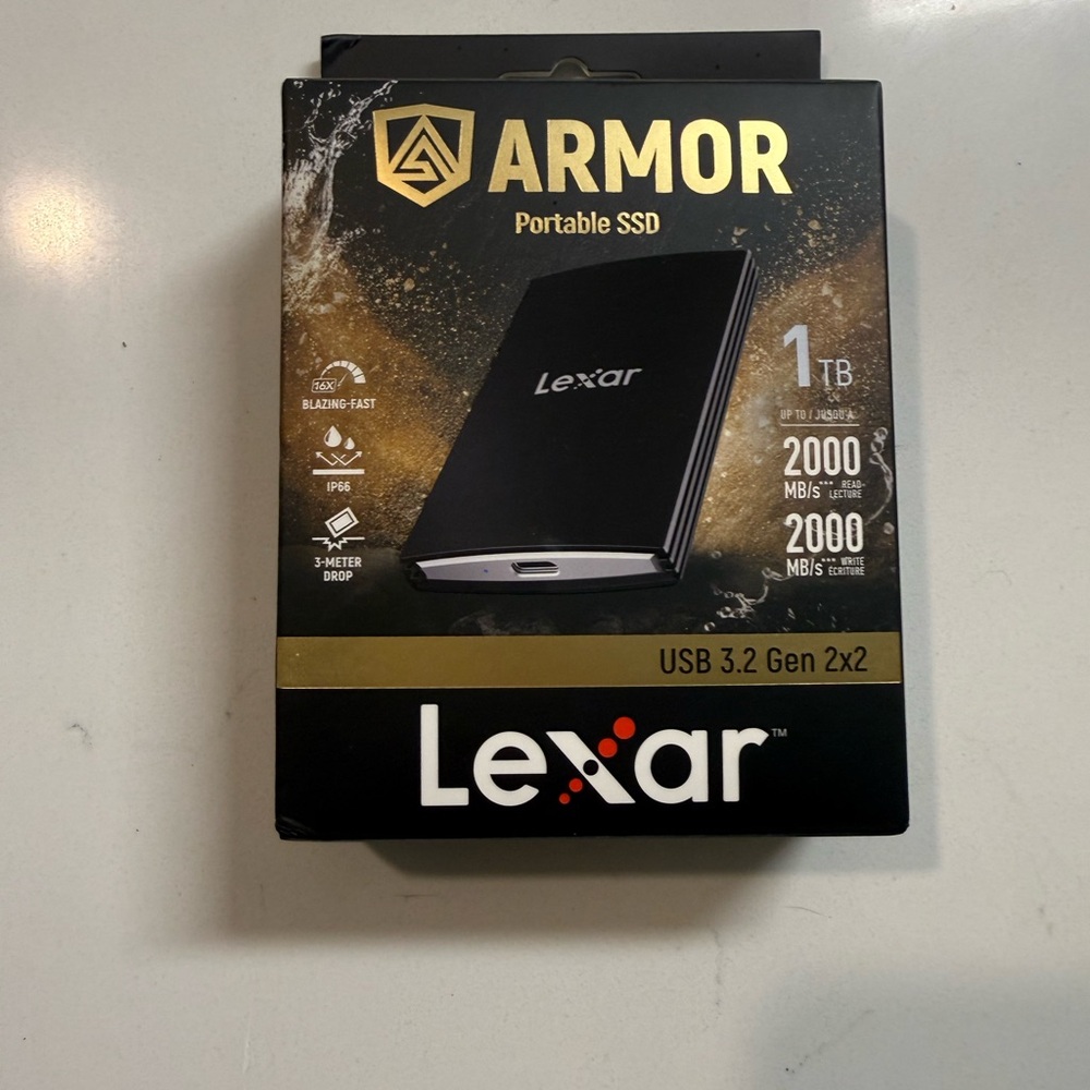 Armor Portable SSD - Black